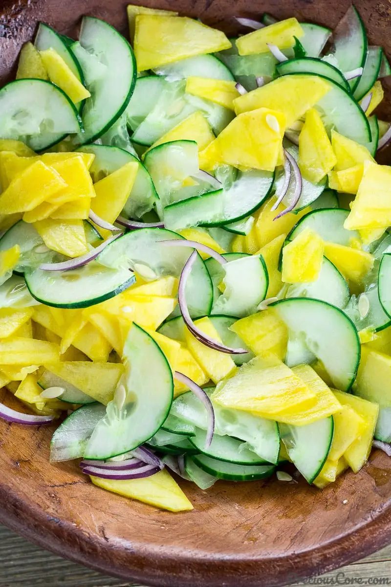 Cucumber Mango Salad