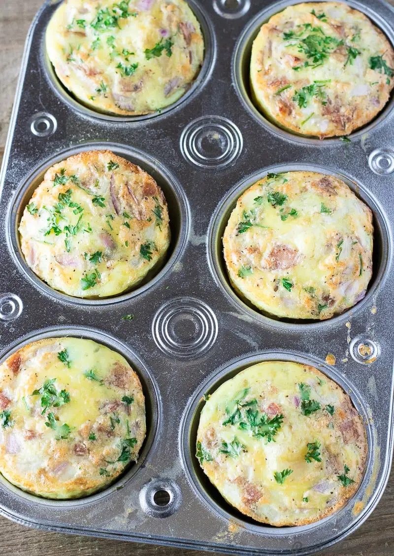 Egg Muffin Cups With Potato And Sausage