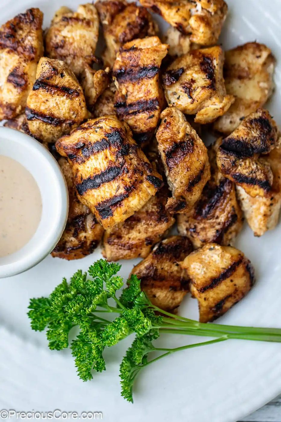 Grilled Chicken Nuggets