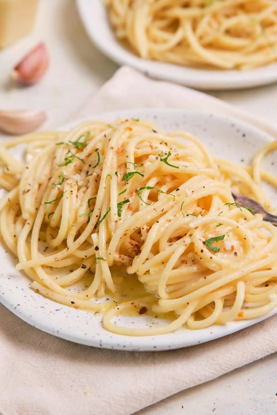 Lemon Garlic Butter Pasta