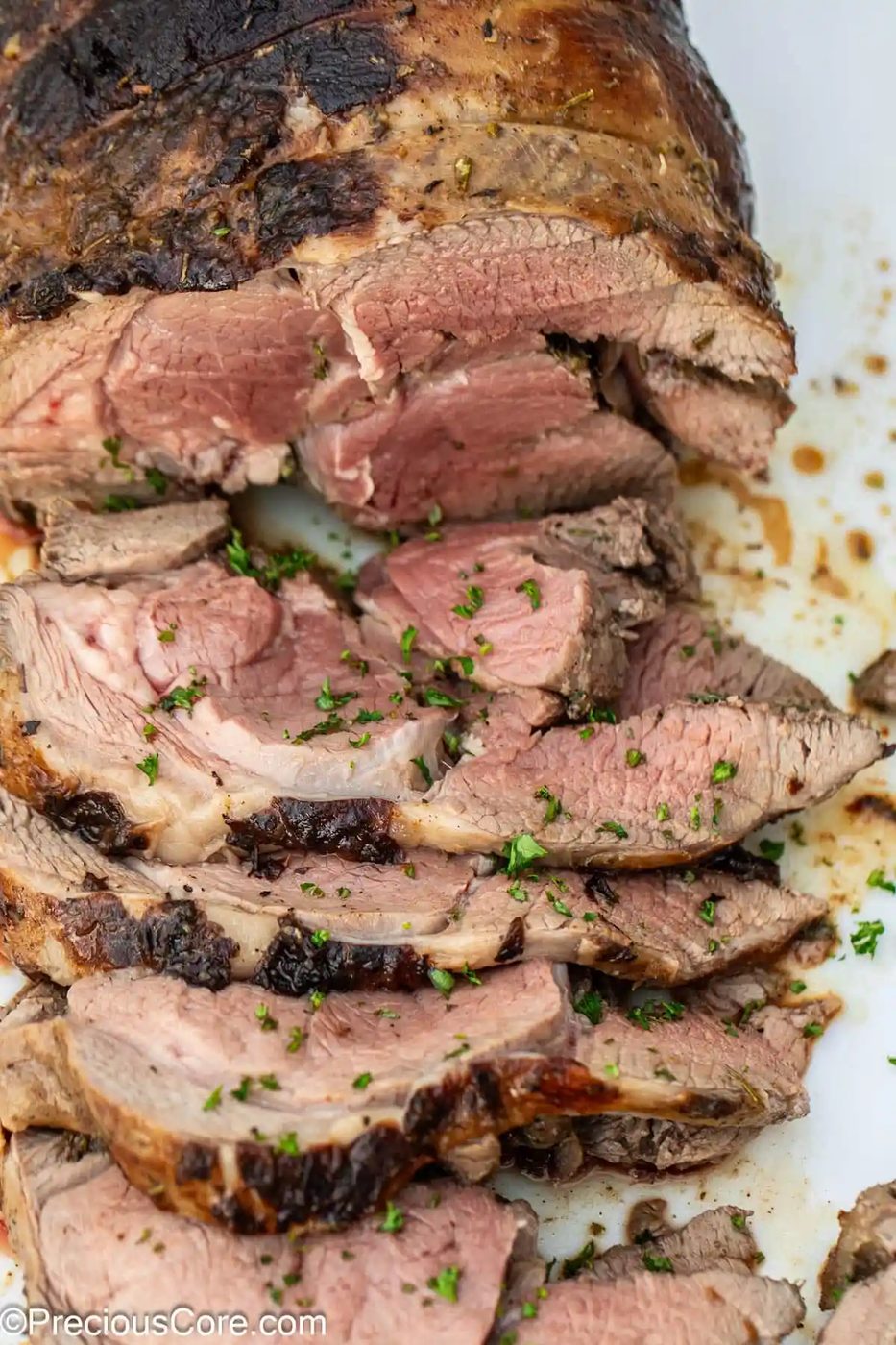 Roasted Boneless Leg Of Lamb